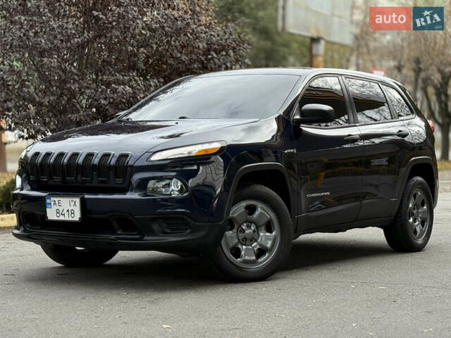 Джип Cherokee 2014 у Дніпро (Дніпропетровську) на Automoto.ua Синій Джип Cherokee, об'ємом двигуна 2.36 л та пробігом 199 тис. км за 10499 $, фото 1 на Automoto.ua