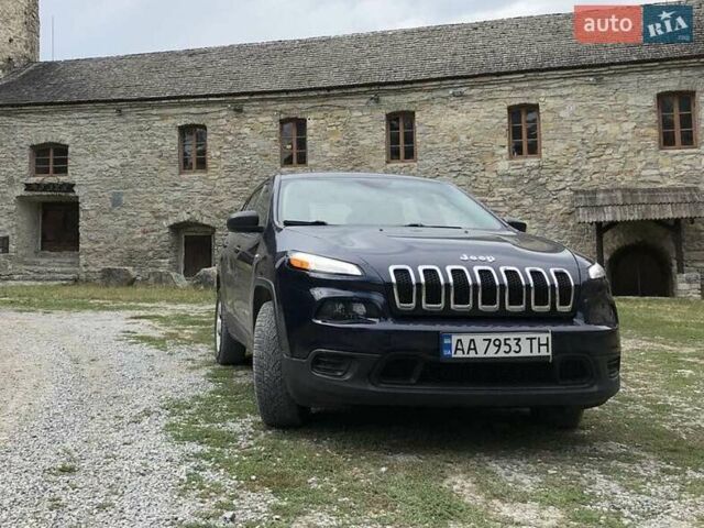 Синій Джип Cherokee, об'ємом двигуна 2.36 л та пробігом 168 тис. км за 12500 $, фото 1 на Automoto.ua