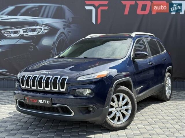 Синій Джип Cherokee, об'ємом двигуна 3.24 л та пробігом 184 тис. км за 13200 $, фото 1 на Automoto.ua