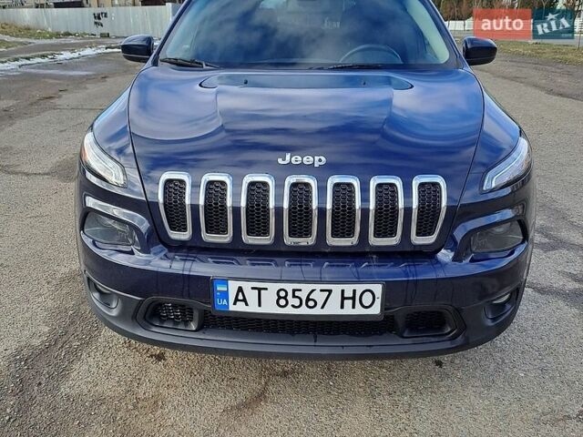 Синий Джип Чероки, объемом двигателя 2.36 л и пробегом 160 тыс. км за 12299 $, фото 1 на Automoto.ua