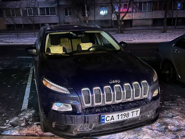 Синий Джип Чероки, объемом двигателя 3.2 л и пробегом 173 тыс. км за 14500 $, фото 1 на Automoto.ua