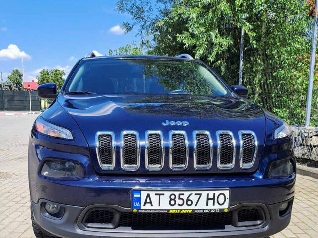 Синий Джип Чероки, объемом двигателя 2.36 л и пробегом 160 тыс. км за 12299 $, фото 1 на Automoto.ua