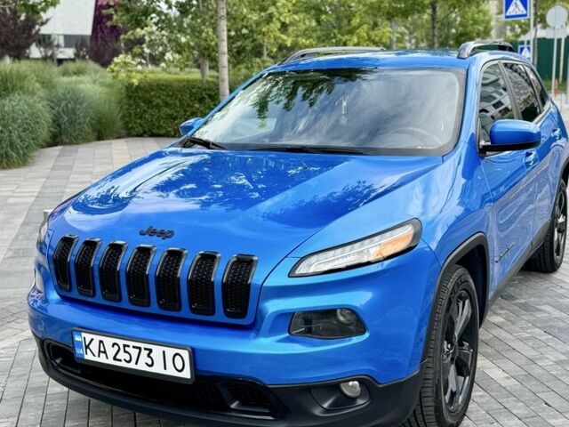 Синій Джип Cherokee, об'ємом двигуна 2.4 л та пробігом 75 тис. км за 14000 $, фото 1 на Automoto.ua