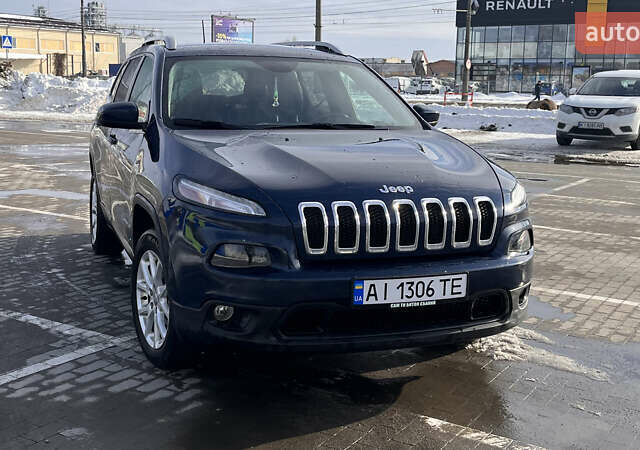 Синій Джип Cherokee, об'ємом двигуна 2.36 л та пробігом 172 тис. км за 13899 $, фото 1 на Automoto.ua