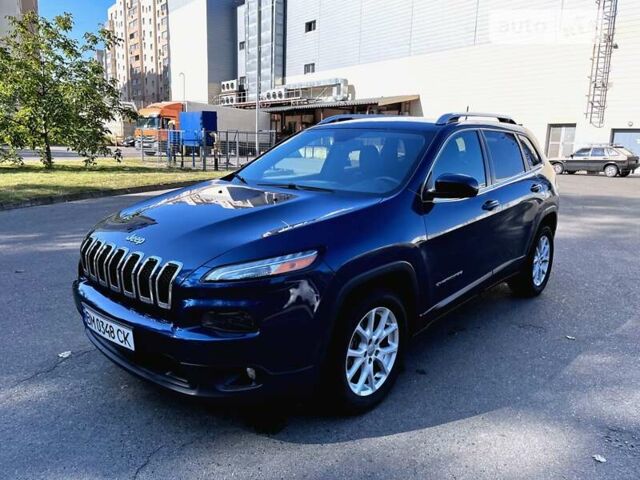 Синий Джип Чероки, объемом двигателя 3.24 л и пробегом 81 тыс. км за 16500 $, фото 1 на Automoto.ua