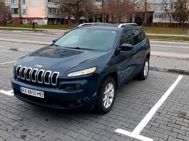 Синій Джип Cherokee, об'ємом двигуна 2.4 л та пробігом 56 тис. км за 16800 $, фото 1 на Automoto.ua