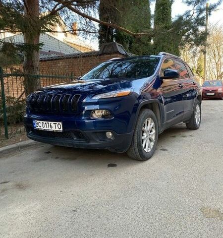Синий Джип Чероки, объемом двигателя 3.24 л и пробегом 96 тыс. км за 13900 $, фото 1 на Automoto.ua