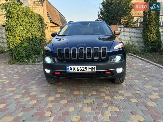 Синій Джип Cherokee, об'ємом двигуна 3.24 л та пробігом 54 тис. км за 18000 $, фото 1 на Automoto.ua