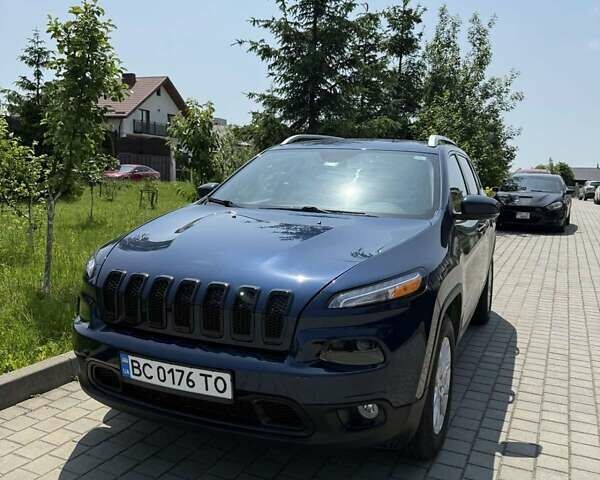 Синий Джип Чероки, объемом двигателя 3.24 л и пробегом 94 тыс. км за 14500 $, фото 1 на Automoto.ua