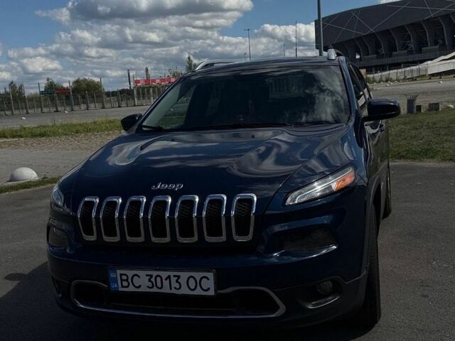Синій Джип Cherokee, об'ємом двигуна 2.36 л та пробігом 176 тис. км за 10500 $, фото 1 на Automoto.ua