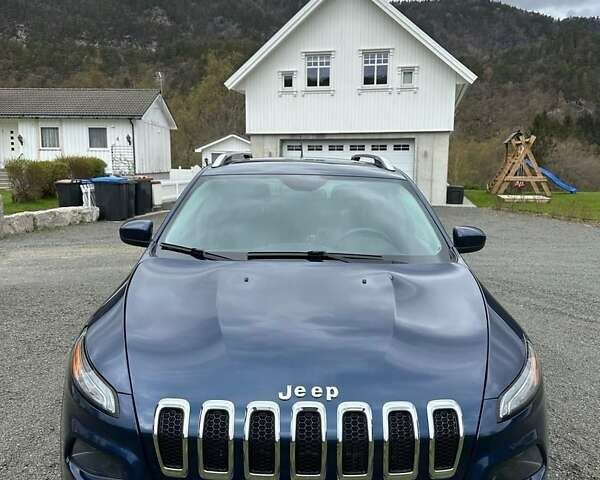 Синий Джип Чероки, объемом двигателя 3.24 л и пробегом 285 тыс. км за 15000 $, фото 1 на Automoto.ua