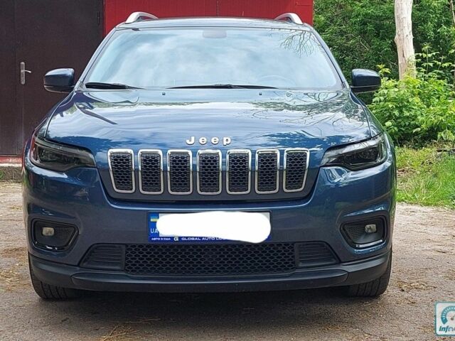 Синий Джип Чероки, объемом двигателя 2.4 л и пробегом 139 тыс. км за 16500 $, фото 1 на Automoto.ua
