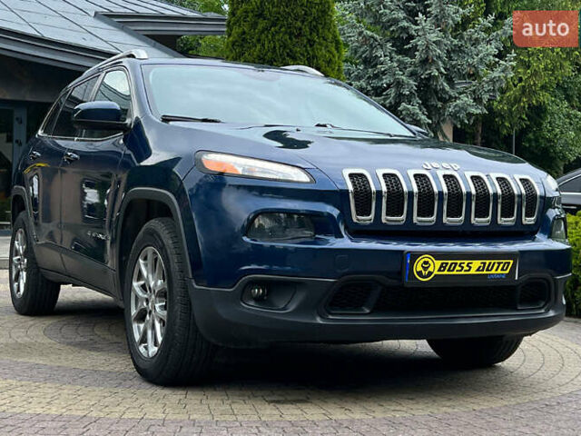 Синій Джип Cherokee, об'ємом двигуна 3.2 л та пробігом 97 тис. км за 15950 $, фото 1 на Automoto.ua
