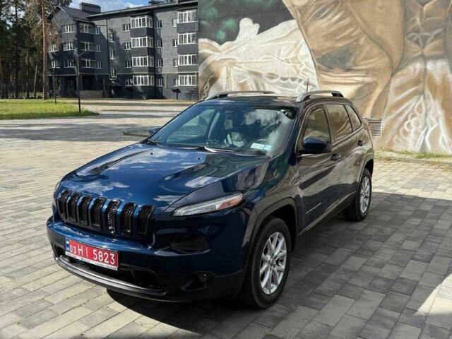 Синий Джип Чероки, объемом двигателя 2.4 л и пробегом 226 тыс. км за 14300 $, фото 1 на Automoto.ua