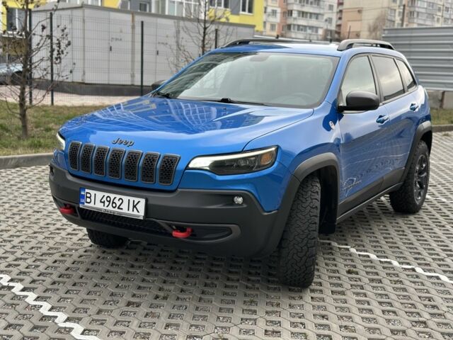 Синій Джип Cherokee, об'ємом двигуна 3.2 л та пробігом 135 тис. км за 19999 $, фото 1 на Automoto.ua