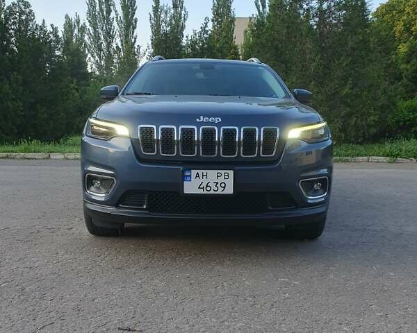 Синий Джип Чероки, объемом двигателя 3.24 л и пробегом 79 тыс. км за 23500 $, фото 1 на Automoto.ua
