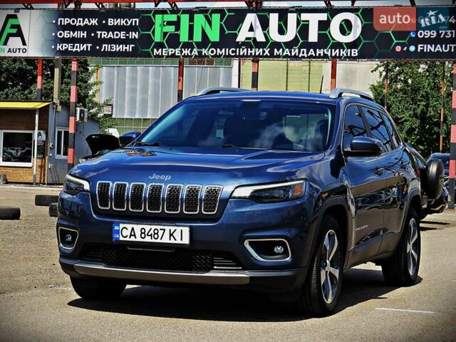 Синій Джип Cherokee, об'ємом двигуна 2.36 л та пробігом 150 тис. км за 16999 $, фото 1 на Automoto.ua
