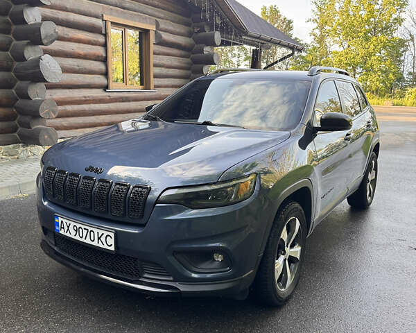 Синий Джип Чероки, объемом двигателя 3.24 л и пробегом 123 тыс. км за 17600 $, фото 1 на Automoto.ua
