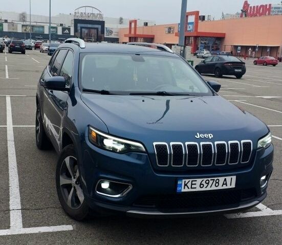 Синий Джип Чероки, объемом двигателя 3.2 л и пробегом 59 тыс. км за 25900 $, фото 1 на Automoto.ua