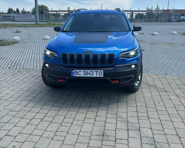 Синий Джип Чероки, объемом двигателя 3.24 л и пробегом 61 тыс. км за 20499 $, фото 1 на Automoto.ua