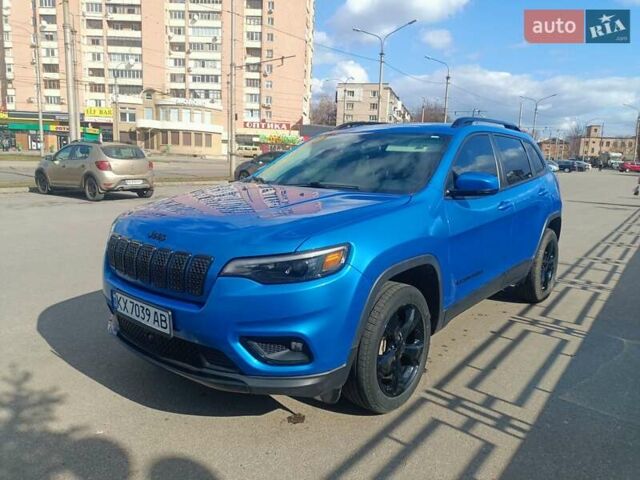Синий Джип Чероки, объемом двигателя 2.4 л и пробегом 103 тыс. км за 17777 $, фото 1 на Automoto.ua