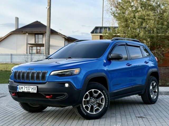 Синий Джип Чероки, объемом двигателя 3.2 л и пробегом 65 тыс. км за 23700 $, фото 1 на Automoto.ua