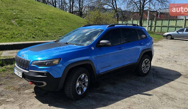 Синій Джип Cherokee, об'ємом двигуна 3.24 л та пробігом 110 тис. км за 21000 $, фото 1 на Automoto.ua