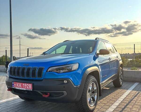 Синій Джип Cherokee, об'ємом двигуна 3.24 л та пробігом 126 тис. км за 19999 $, фото 1 на Automoto.ua