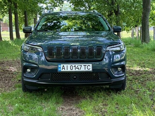 Синий Джип Чероки, объемом двигателя 3.24 л и пробегом 90 тыс. км за 18200 $, фото 1 на Automoto.ua
