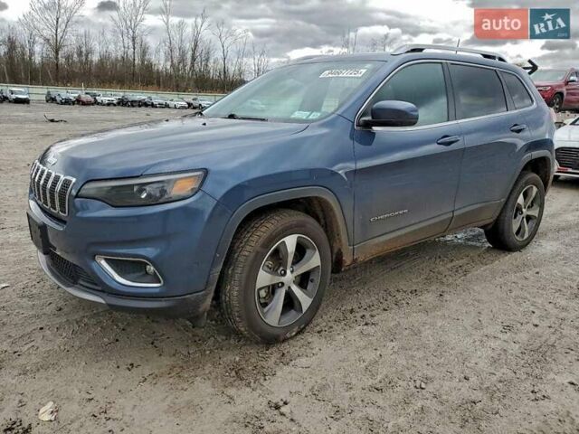 Синий Джип Чероки, объемом двигателя 3.24 л и пробегом 63 тыс. км за 3800 $, фото 1 на Automoto.ua