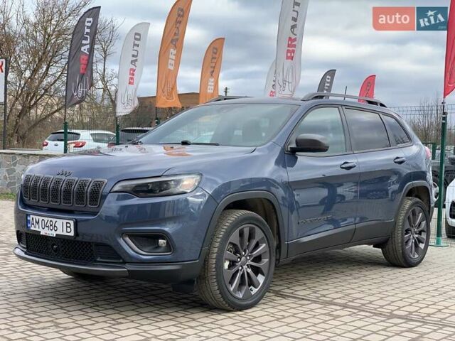 Синий Джип Чероки, объемом двигателя 3.2 л и пробегом 129 тыс. км за 19499 $, фото 1 на Automoto.ua