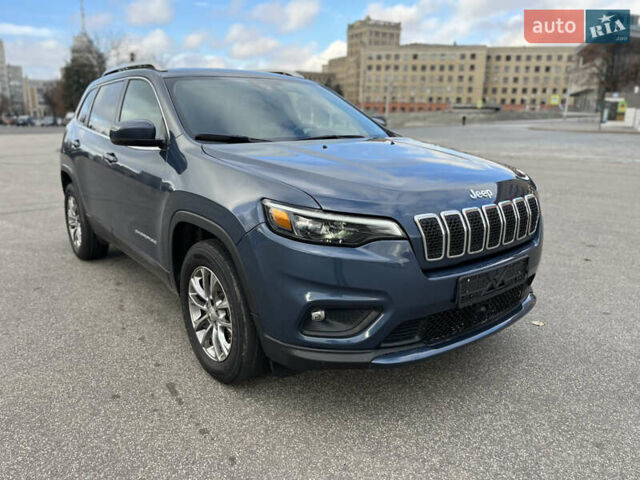 Синий Джип Чероки, объемом двигателя 3.24 л и пробегом 56 тыс. км за 21000 $, фото 1 на Automoto.ua