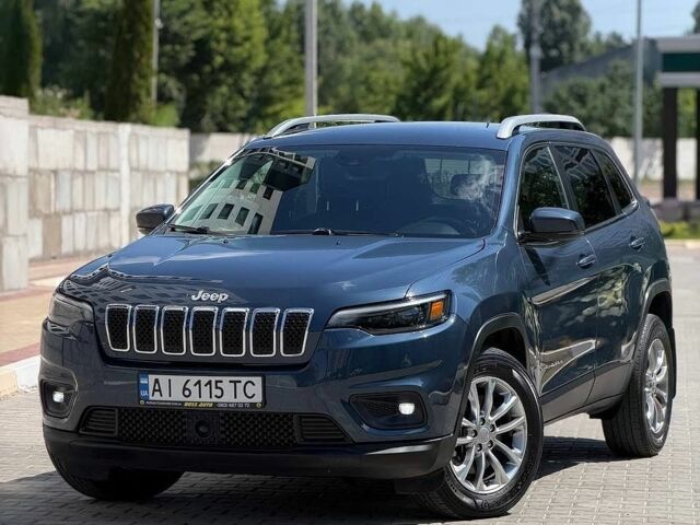Синій Джип Cherokee, об'ємом двигуна 3.24 л та пробігом 82 тис. км за 19300 $, фото 1 на Automoto.ua