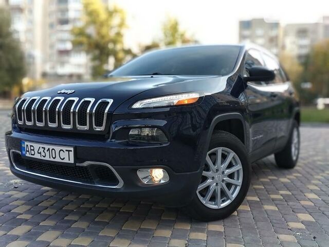 Синій Джип Cherokee, об'ємом двигуна 2.4 л та пробігом 45 тис. км за 21500 $, фото 1 на Automoto.ua