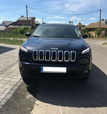 Синій Джип Cherokee, об'ємом двигуна 2.4 л та пробігом 38 тис. км за 23000 $, фото 1 на Automoto.ua