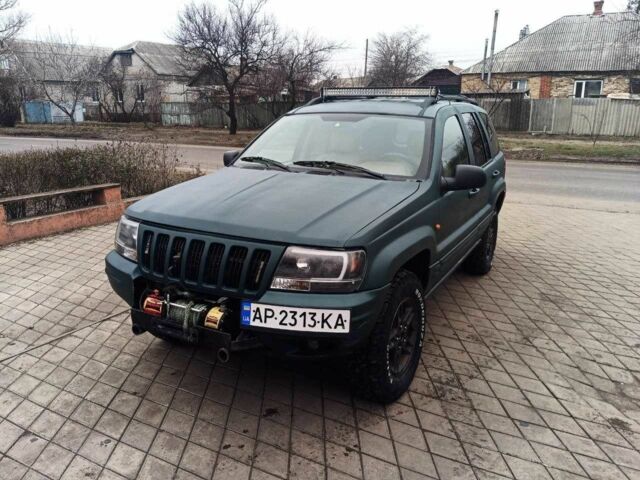 Зелений Джип Cherokee, об'ємом двигуна 4.7 л та пробігом 300 тис. км за 7000 $, фото 1 на Automoto.ua