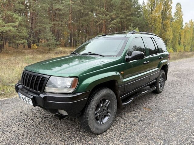 Зеленый Джип Чероки, объемом двигателя 3.1 л и пробегом 285 тыс. км за 3950 $, фото 1 на Automoto.ua