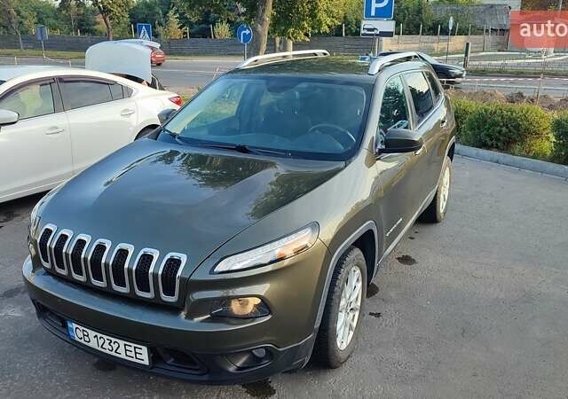 Зелений Джип Cherokee, об'ємом двигуна 2.36 л та пробігом 138 тис. км за 13800 $, фото 1 на Automoto.ua