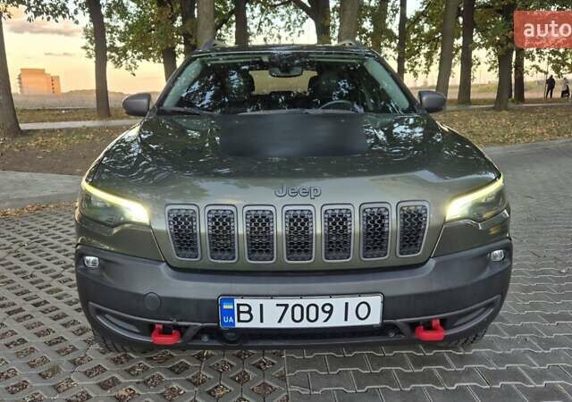 Джип Чероки 2021 в Полтаве на Automoto.ua Зеленый Джип Чероки, объемом двигателя 3.24 л и пробегом 91 тыс. км за 22000 $, фото 1 на Automoto.ua