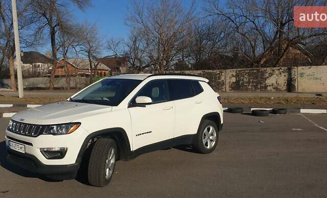 Белый Джип Компас, объемом двигателя 2.4 л и пробегом 160 тыс. км за 16400 $, фото 1 на Automoto.ua