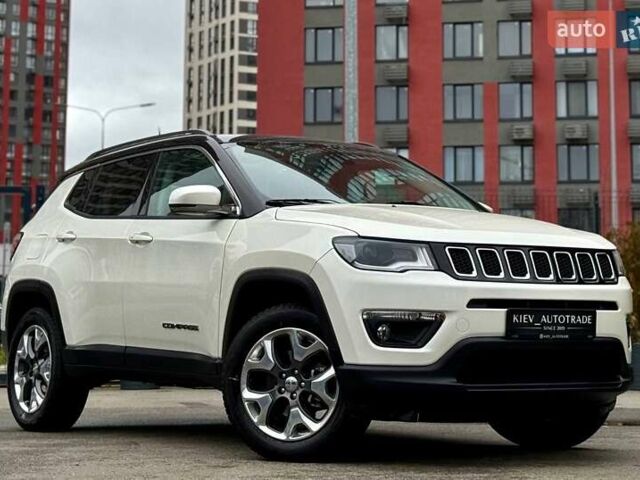 Белый Джип Компас, объемом двигателя 2.4 л и пробегом 71 тыс. км за 16900 $, фото 1 на Automoto.ua