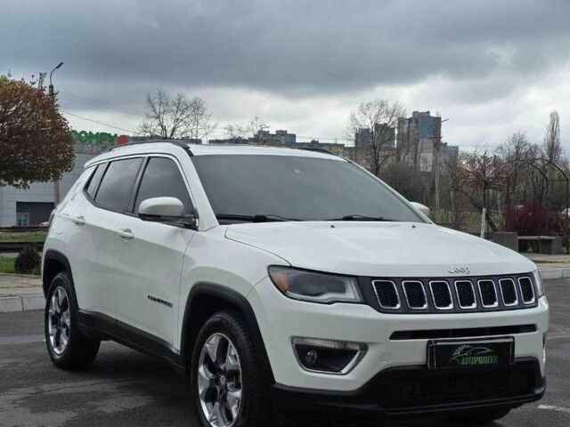 Белый Джип Компас, объемом двигателя 2.4 л и пробегом 140 тыс. км за 15350 $, фото 1 на Automoto.ua