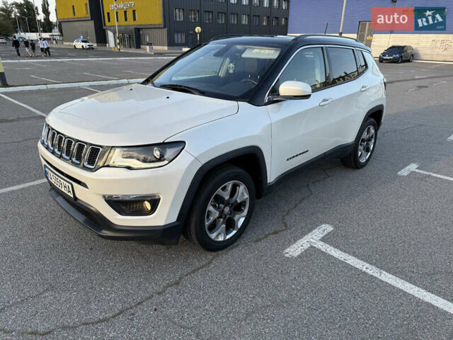 Белый Джип Компас, объемом двигателя 2.36 л и пробегом 70 тыс. км за 17500 $, фото 1 на Automoto.ua