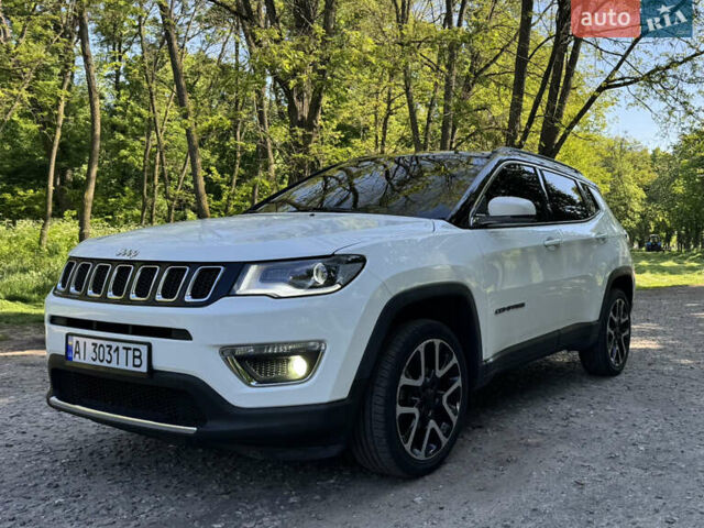 Белый Джип Компас, объемом двигателя 2.36 л и пробегом 151 тыс. км за 15200 $, фото 1 на Automoto.ua