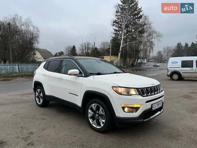 Белый Джип Компас, объемом двигателя 2.4 л и пробегом 155 тыс. км за 14600 $, фото 1 на Automoto.ua