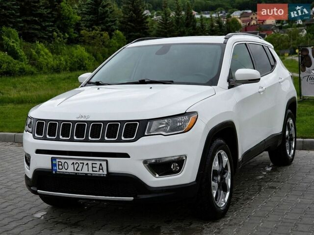 Білий Джип Compass, об'ємом двигуна 2.4 л та пробігом 168 тис. км за 14999 $, фото 1 на Automoto.ua