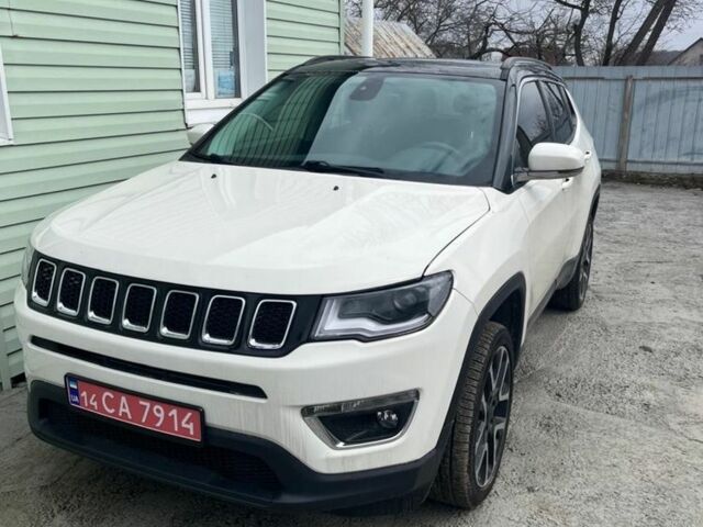 Білий Джип Compass, об'ємом двигуна 2.4 л та пробігом 74 тис. км за 15500 $, фото 1 на Automoto.ua