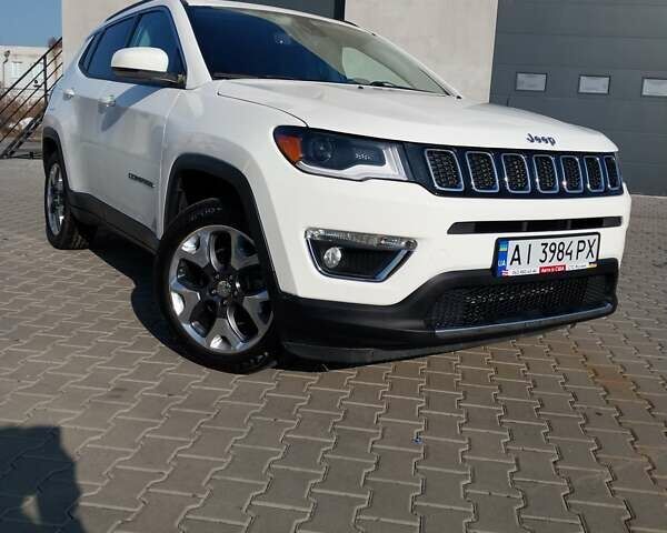 Белый Джип Компас, объемом двигателя 2.36 л и пробегом 138 тыс. км за 15500 $, фото 1 на Automoto.ua