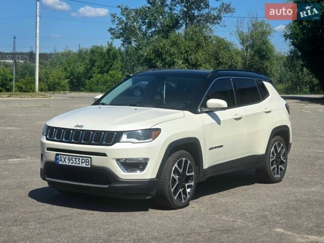 Белый Джип Компас, объемом двигателя 2.36 л и пробегом 171 тыс. км за 15500 $, фото 1 на Automoto.ua
