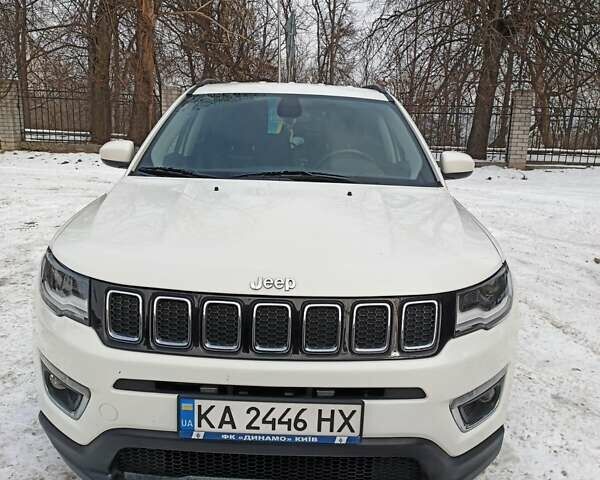 Белый Джип Компас, объемом двигателя 2.36 л и пробегом 84 тыс. км за 16000 $, фото 1 на Automoto.ua